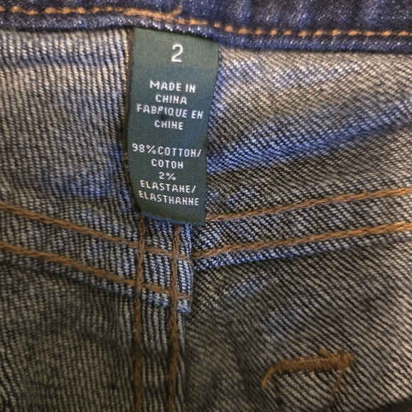 Lauren Ralph Lauren Dark Blue Women's Jeans - Picture 3 of 5